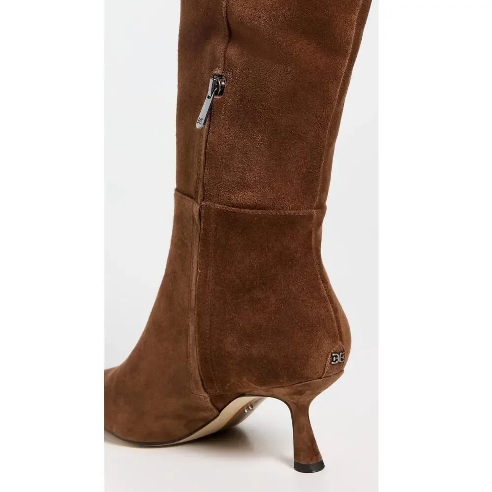 Sam Edelman Women's Brown Taylin Boots in Size 10 with extra calf space. NWOB